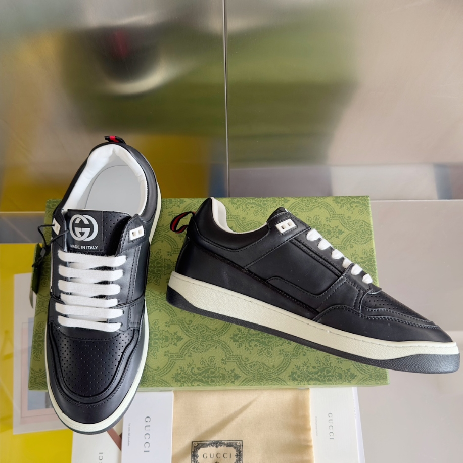 Gucci Black Mid Sneaker – GCC164