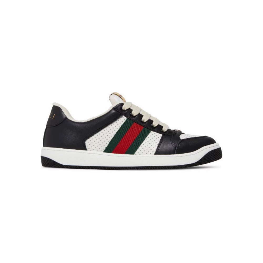 GUCCI WMNS SCREENER BLACK WHITE – GCC155