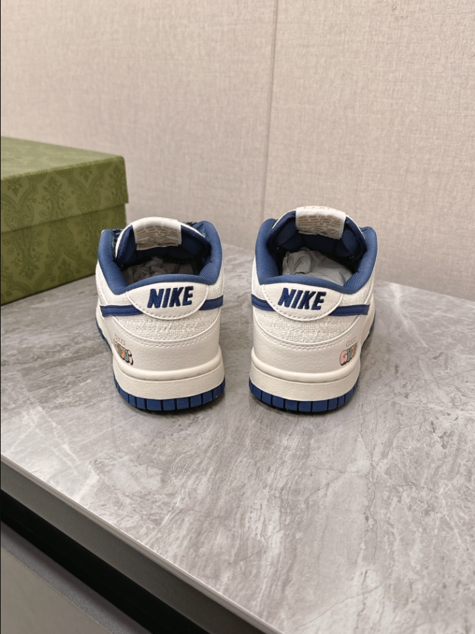 Nike SB Dunk Low x Gucci White Blue Sneaker – GCC162