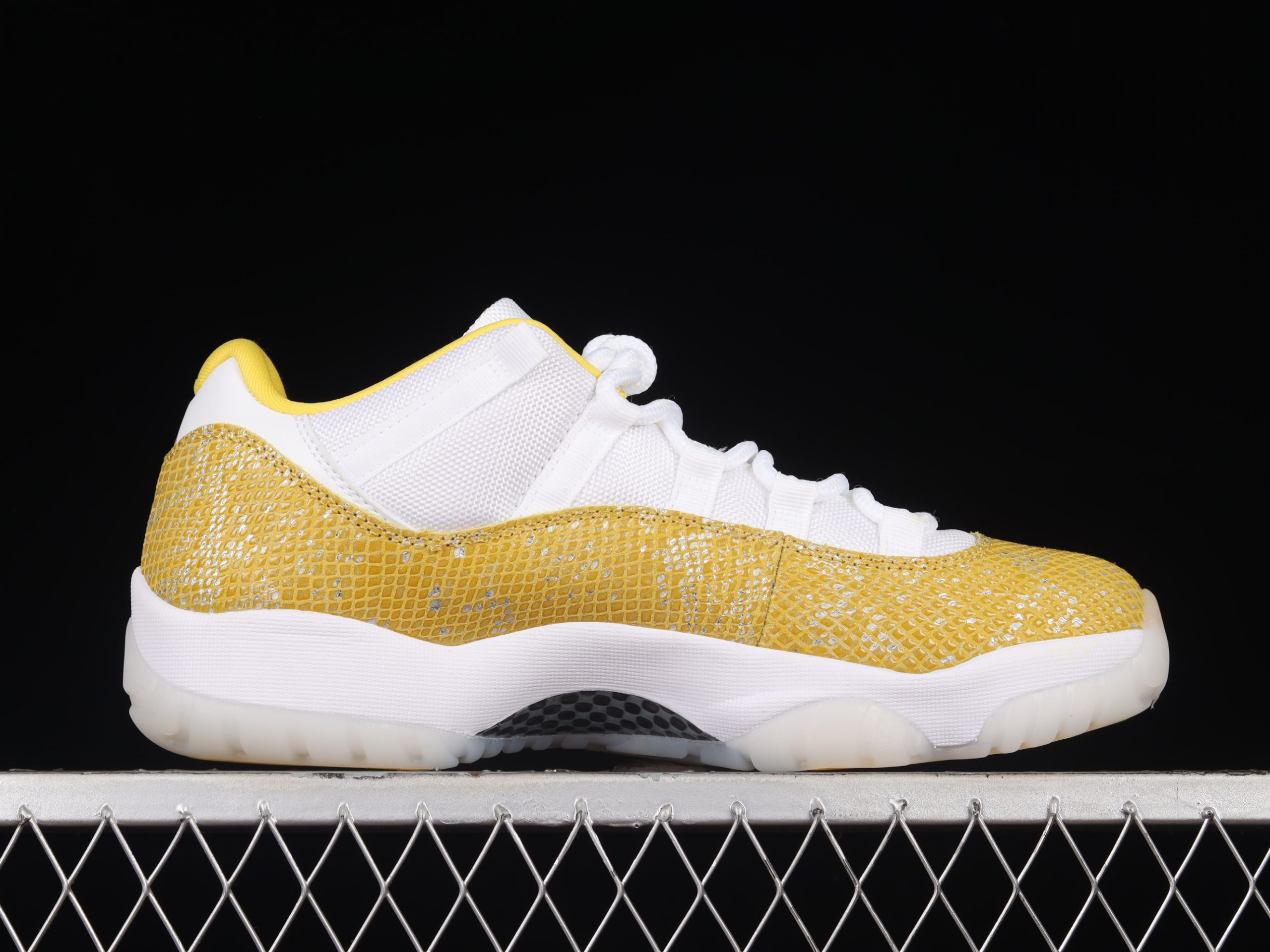 Air Jordan 11 Low Yellow Snakeskin
