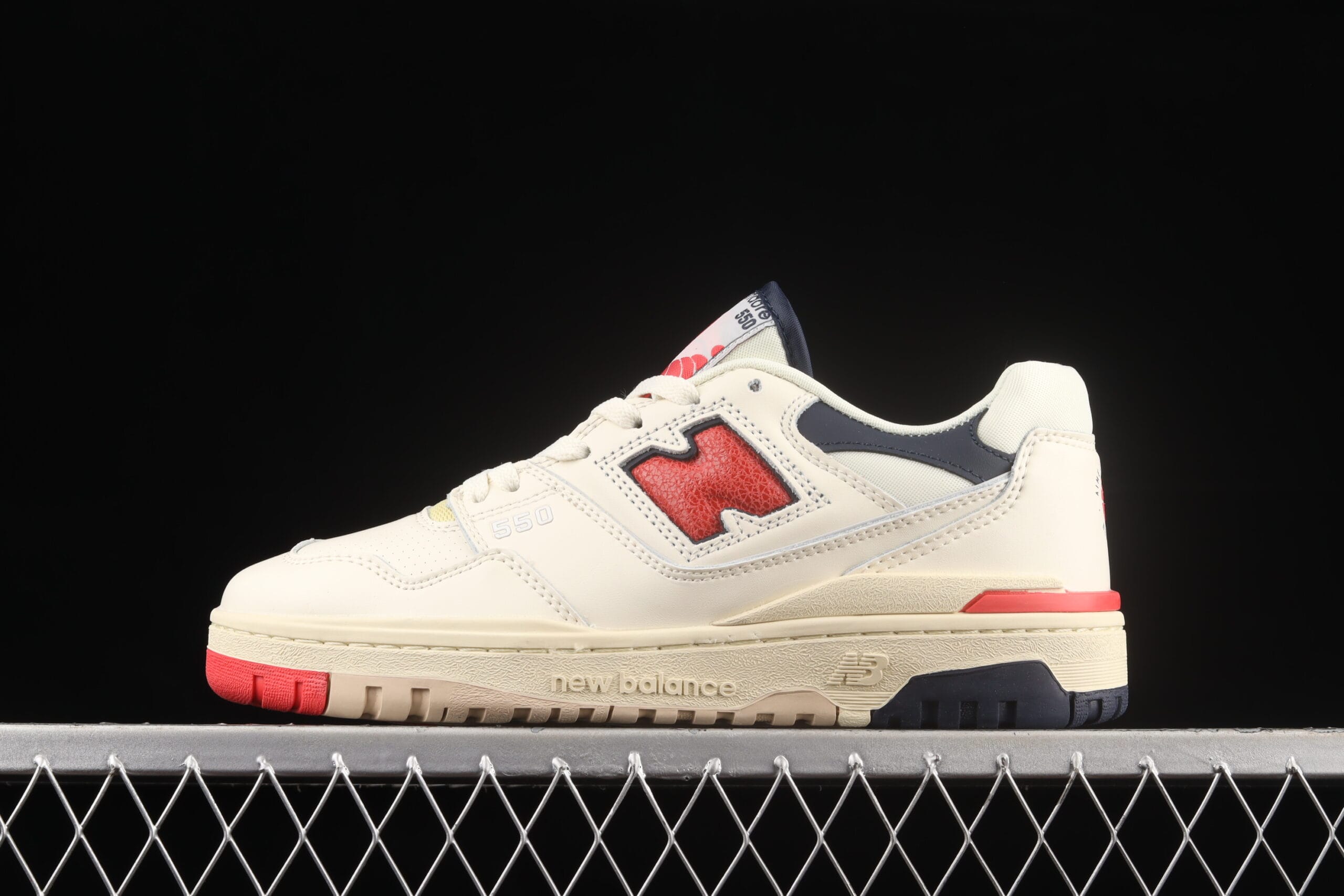 New Balance 550, Aime Leon Dore White Navy Red