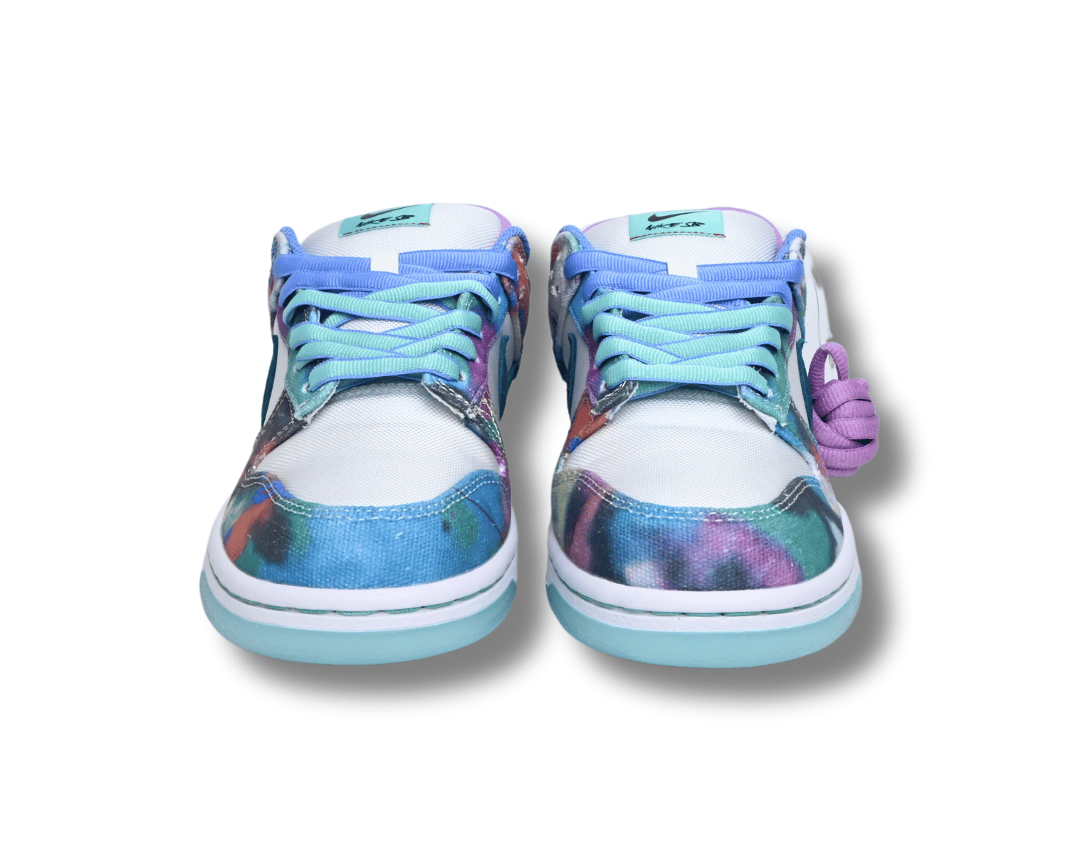 Futura Laboratories x Nike SB Dunk Low Bleached Aqua