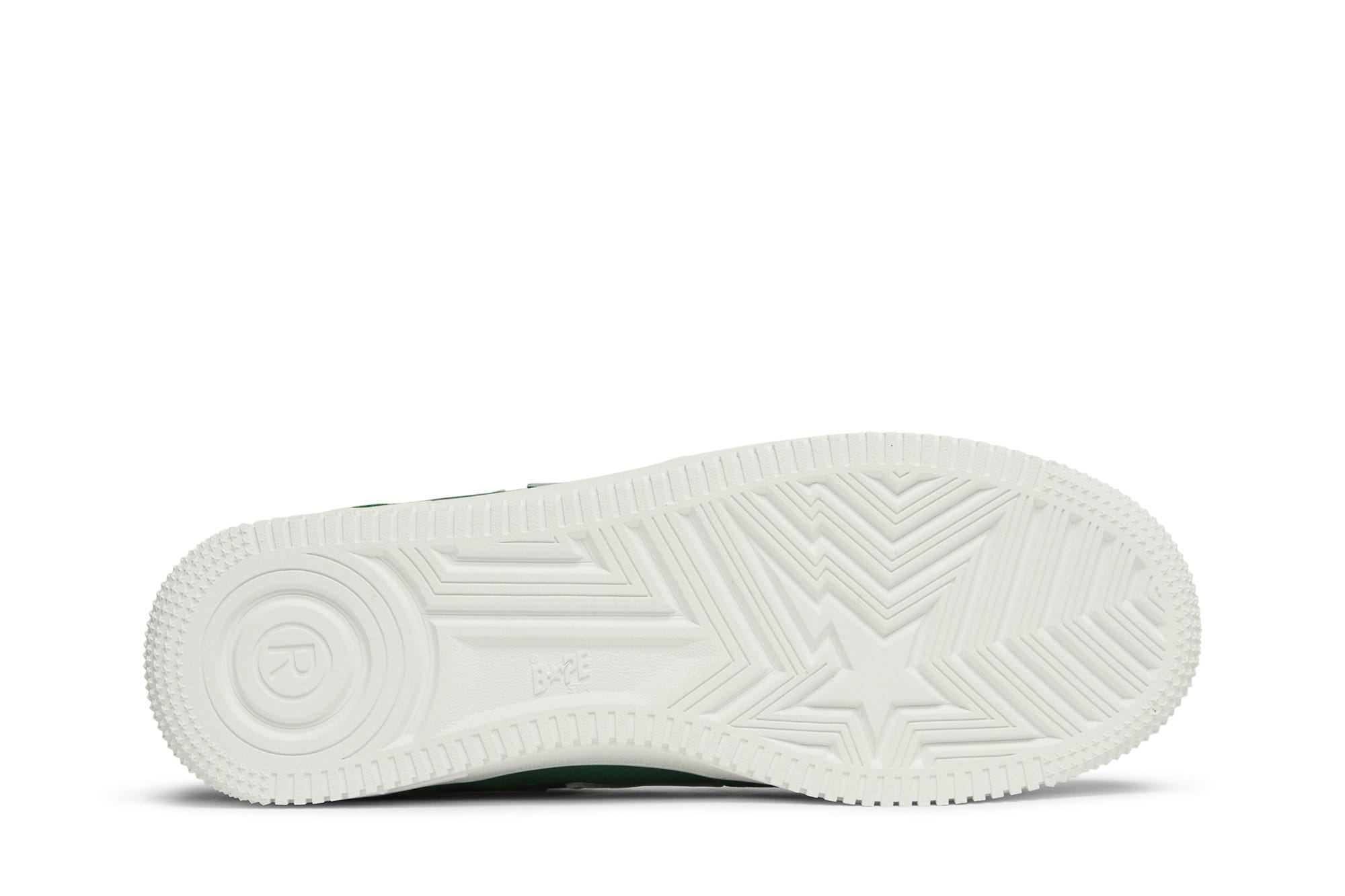 A Bathing Ape Bape Sta Low Green Suede