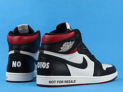 Jordan 1 Retro High “Not for Resale” Varsity Red