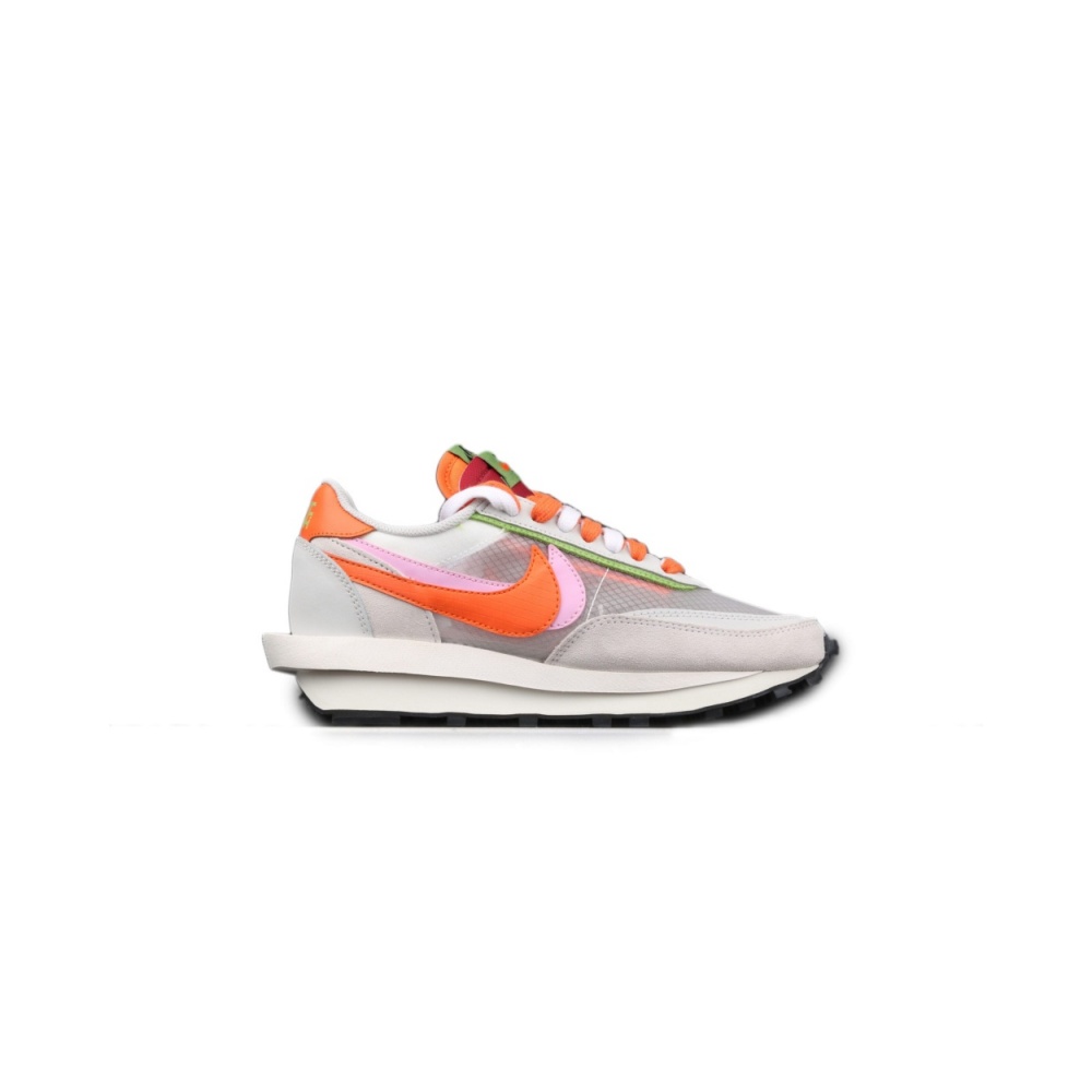 Nike LD Waffle Sacai CLOT Net Orange Blaze