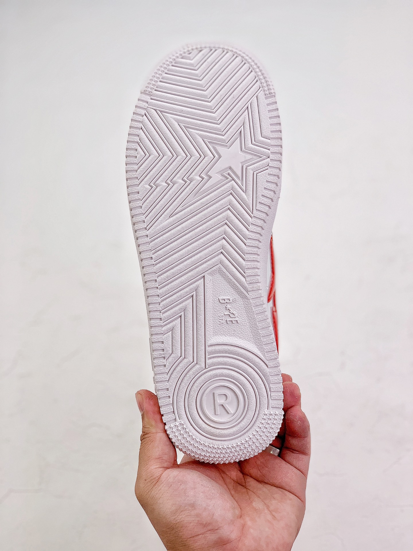 A Bathing Ape Bape Sta Low Shark White