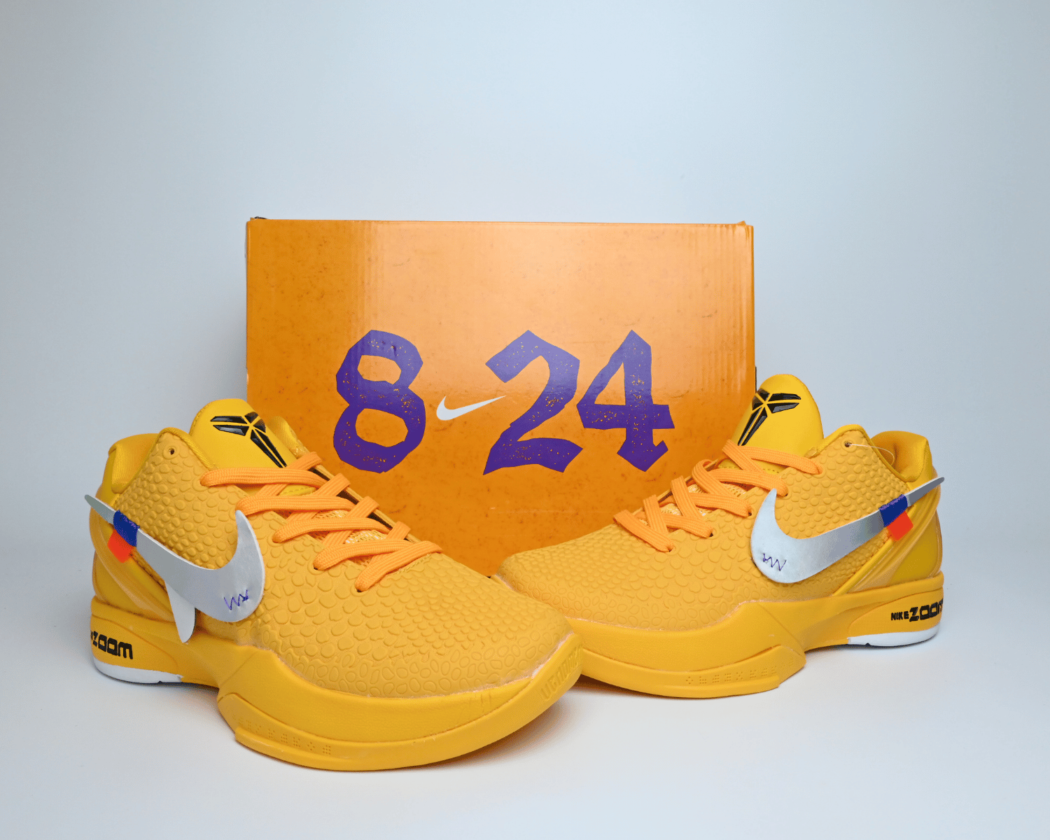 The OFF-WHITE x Kobe 6 University Gold 