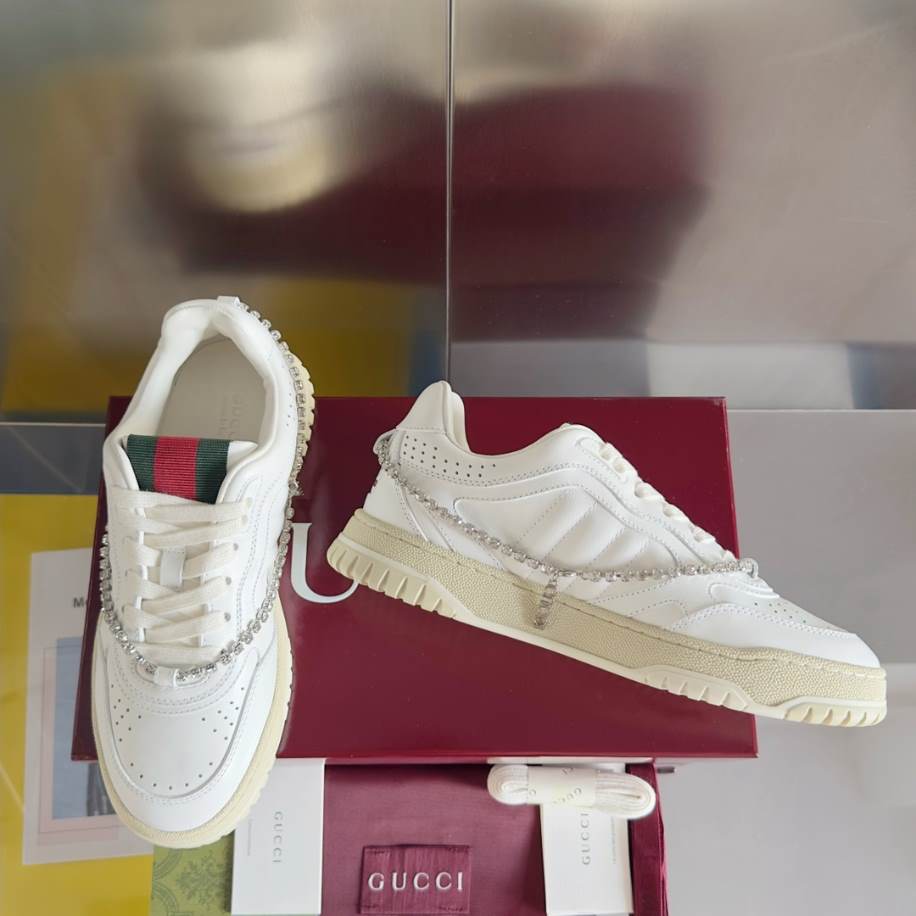 Gucci Re-web Sneaker White Sneakers – GCC223