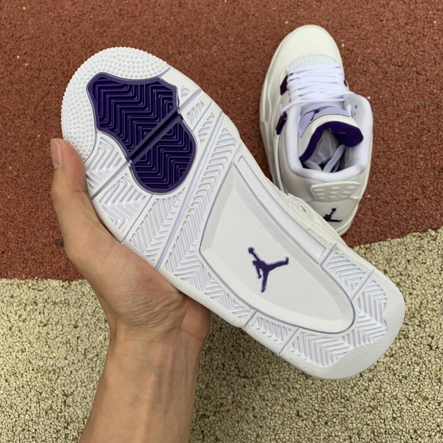 Air Jordan 4 Retro Metallic Purple
