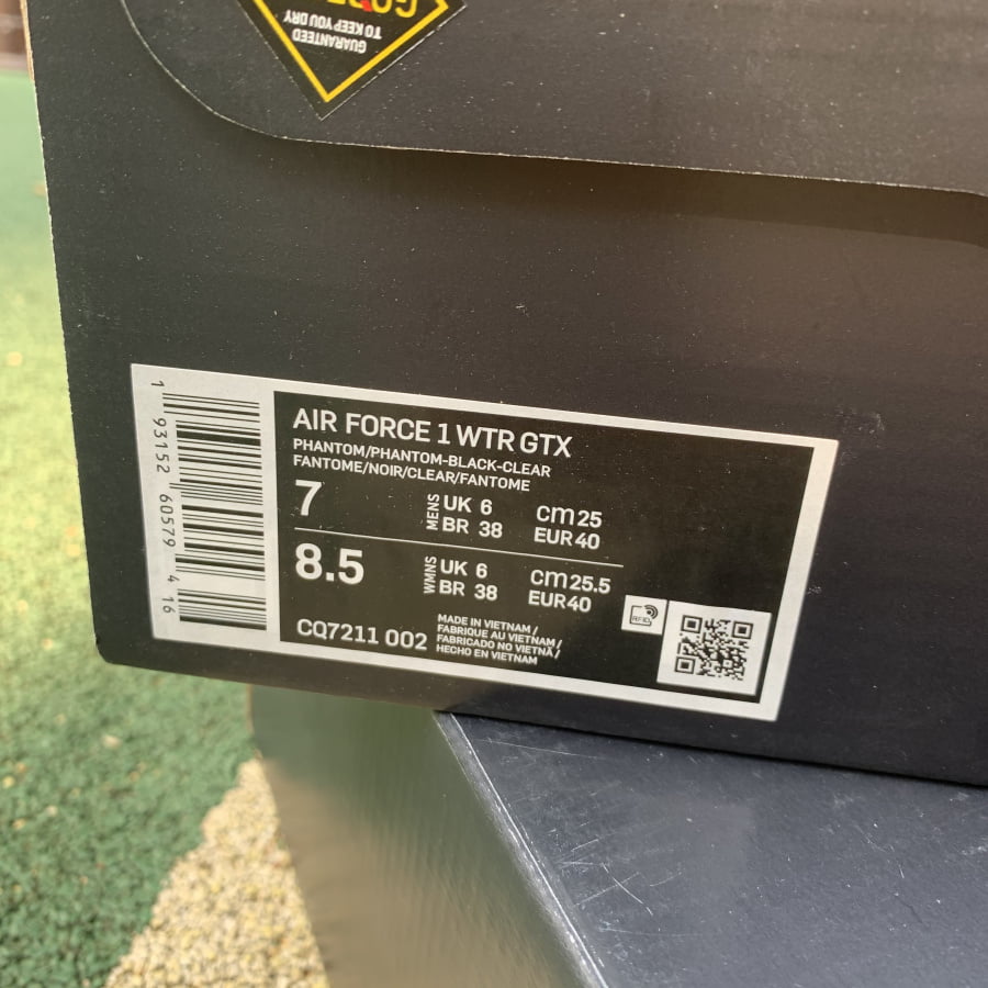 Nike Air Force 1 Gore-tex High Phantom White