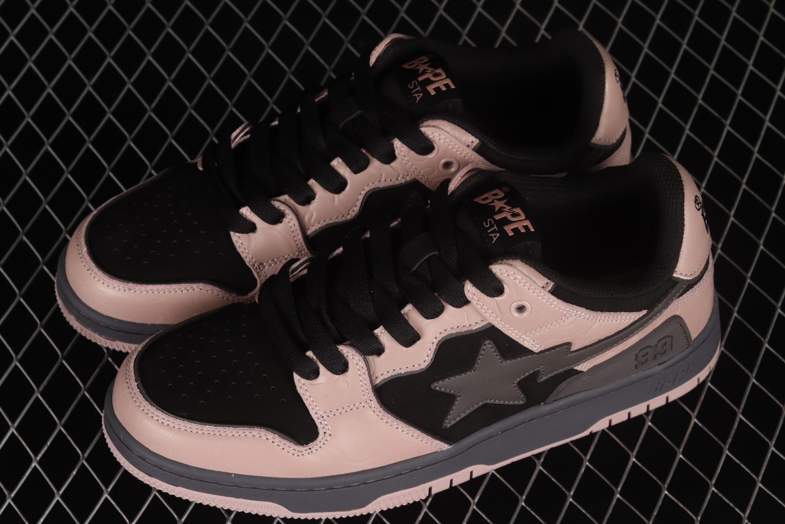 A Bathing Ape Bape SK8 STA Black Powder