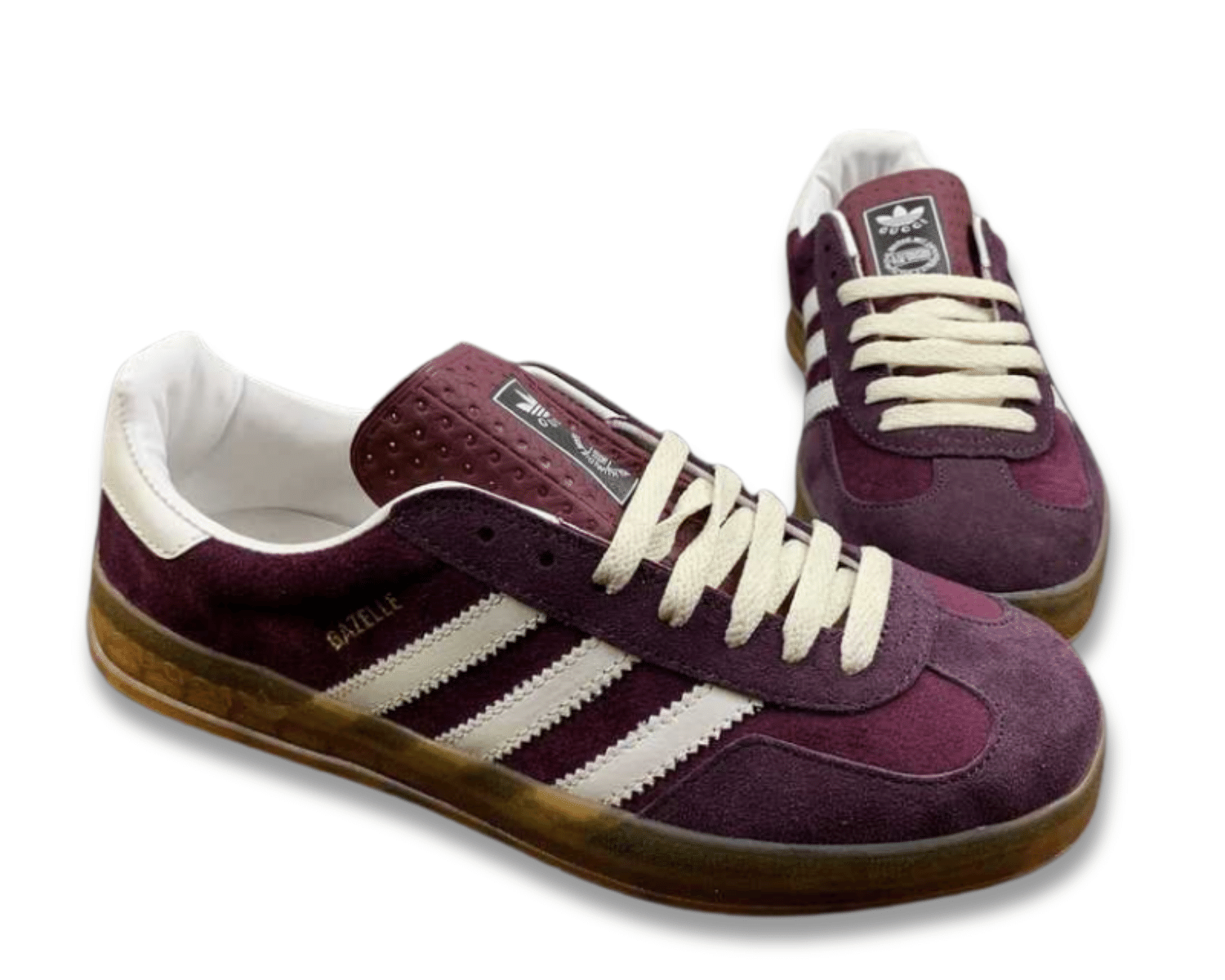 Adidas Gazelle Burgundy Velvet