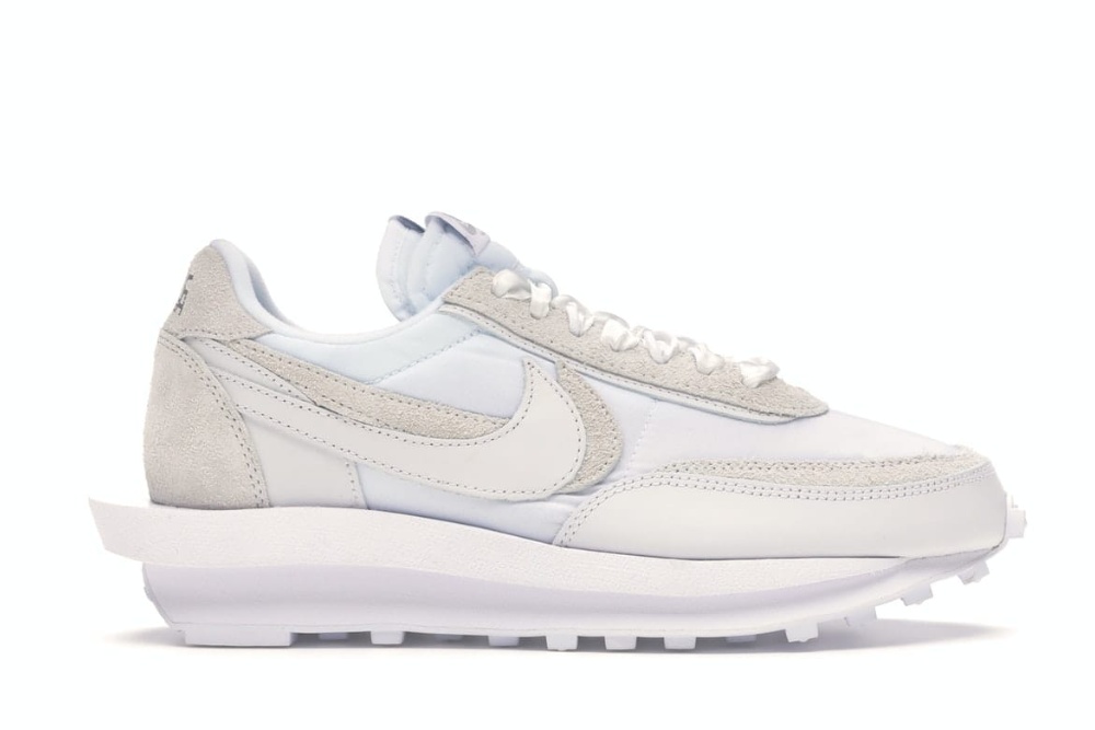 Sacai x Nk LVD Waffle Daybreak, White Nylon