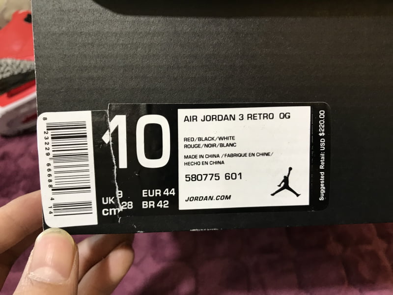 Jordan 3 Retro DJ Khaled Grateful