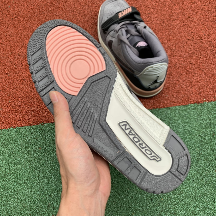 Jordan Legacy 312 Low Gunsmoke Coral