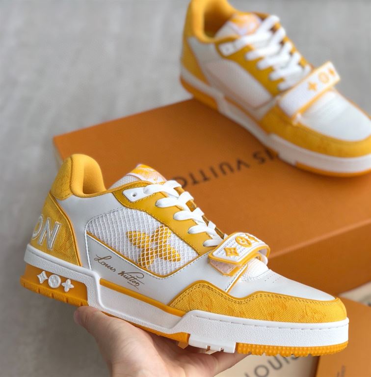 LOUIS VUITTON TRAINER SNEAKER YELLOW – LVS020