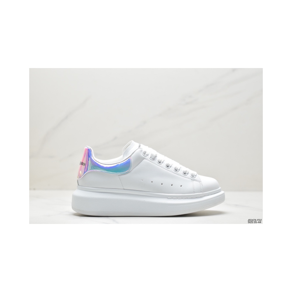 ALEXANDER MCQUEEN OVERSIZED LEATHER SNEAKERS