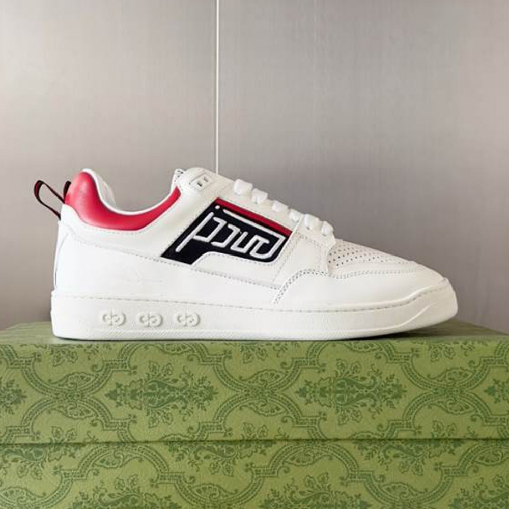 Gucci Basket White And Red Sneakers – GCC219
