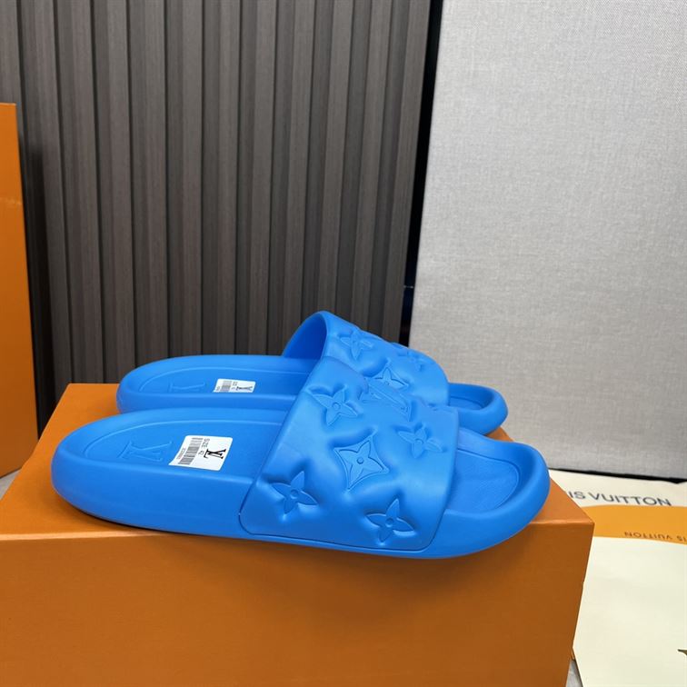 LOUIS VUITTON WATERFRONT MULE BLUE – LVSD042