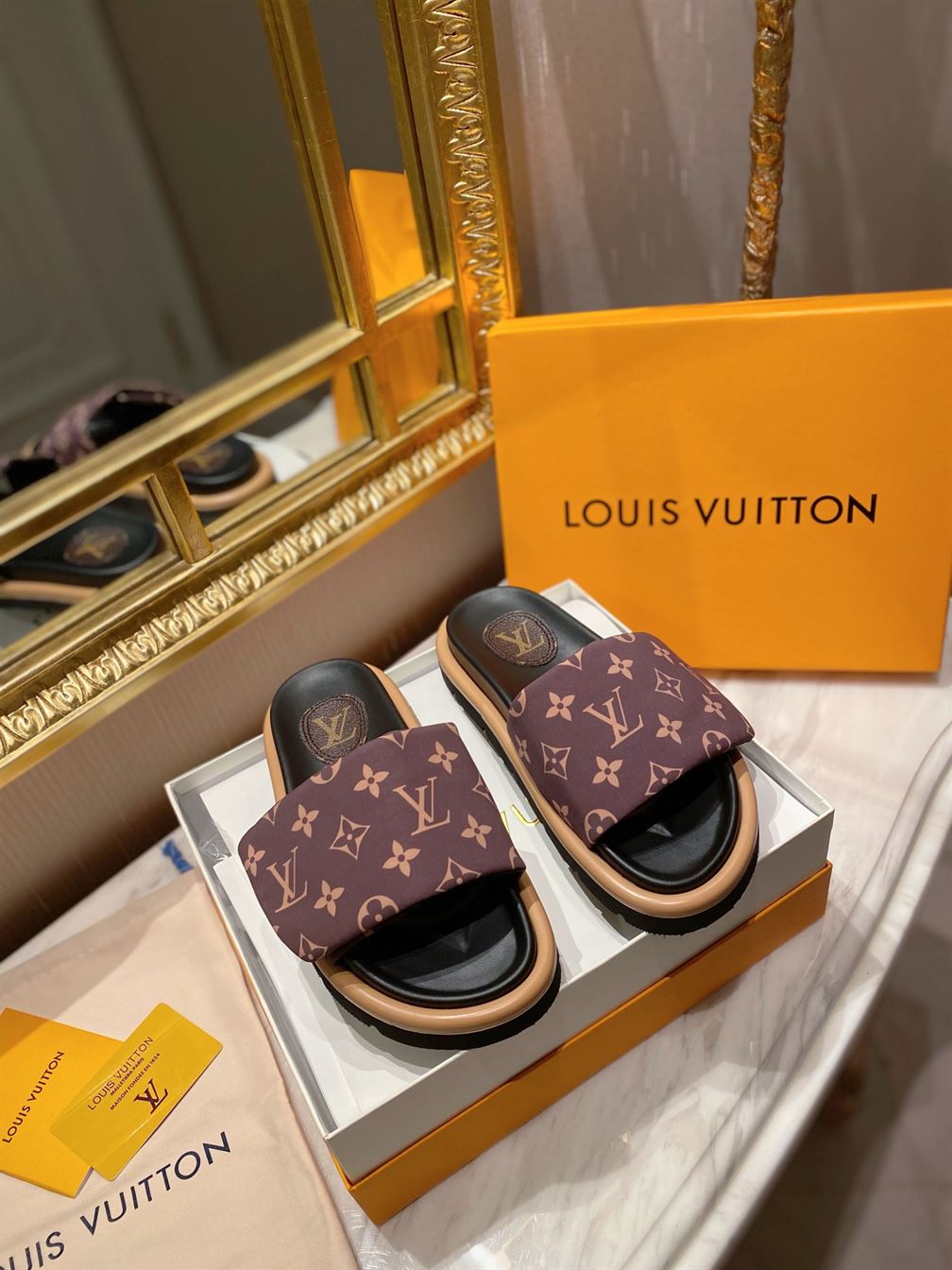 LV slippers