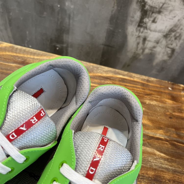 PRADA AMERICA’S CUP SOFT RUBBER AND BIKE FABRIC SNEAKERS – PRS047