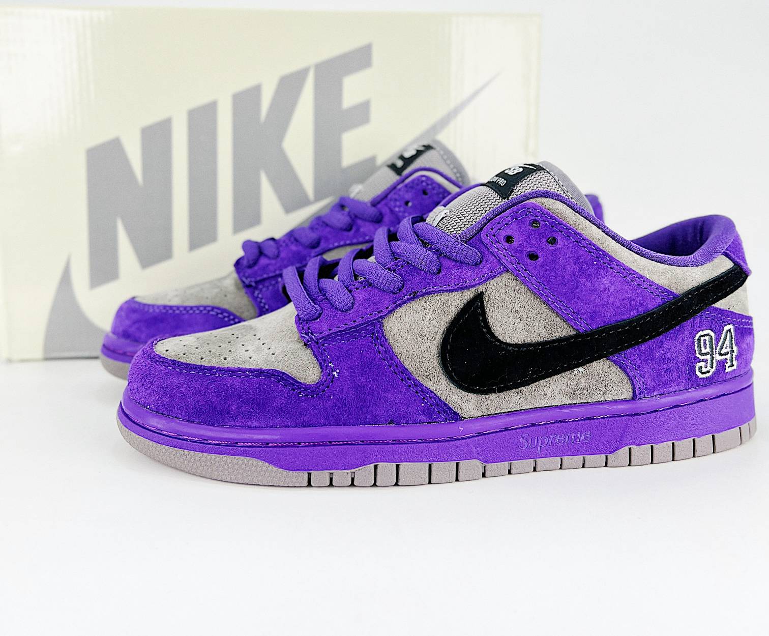 Supreme x Nike SB Dunk Low Pack Purple