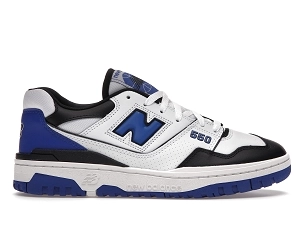 New Balance 550, White Royal Black