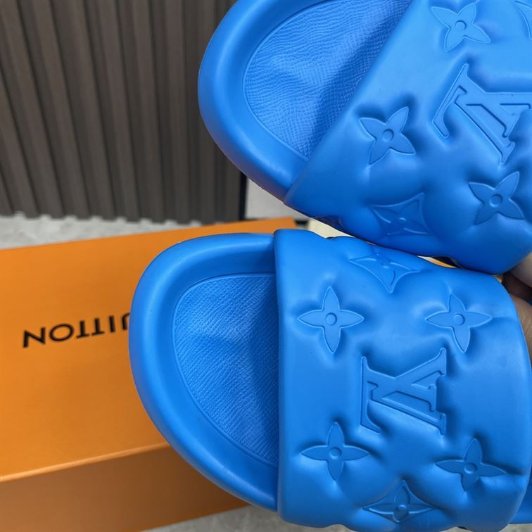 LOUIS VUITTON WATERFRONT MULE BLUE – LVSD042