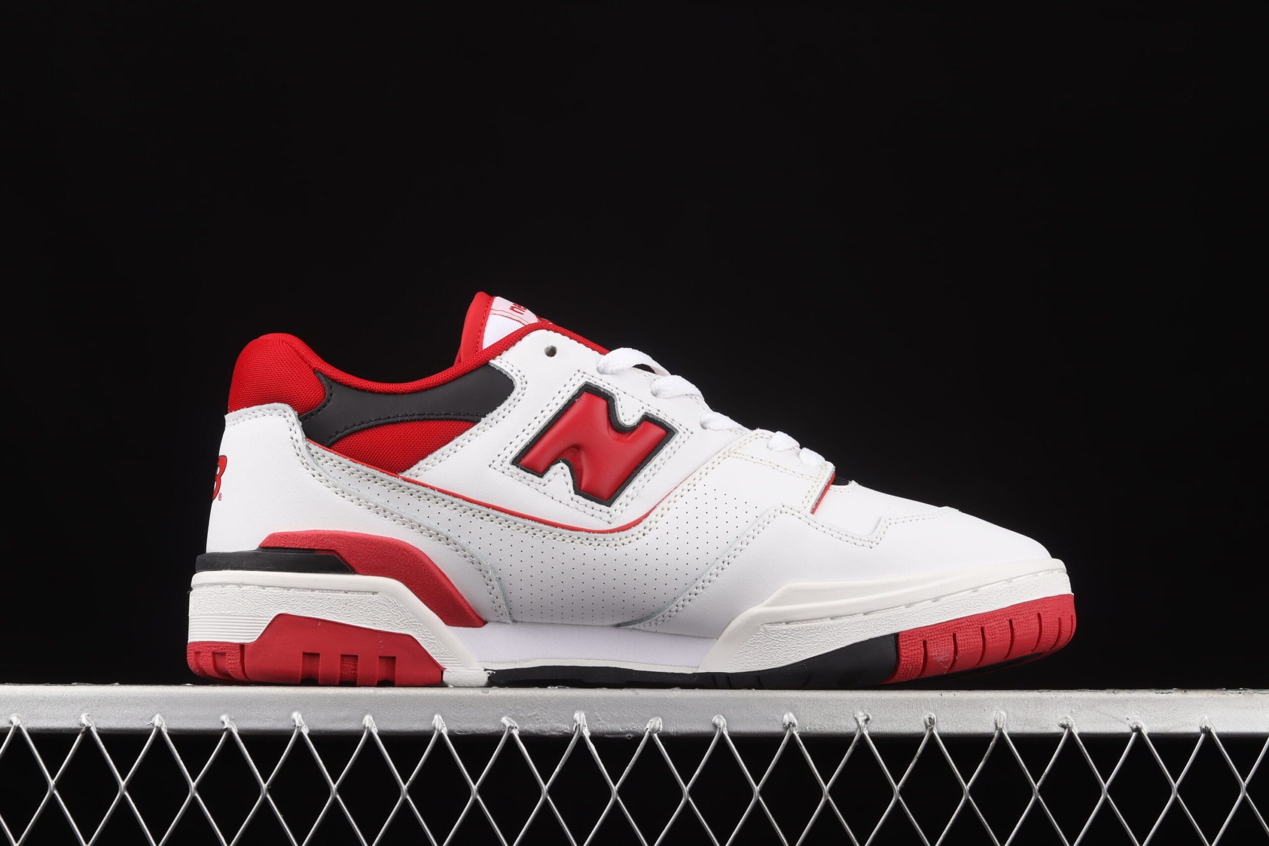New Balance 550, White Red