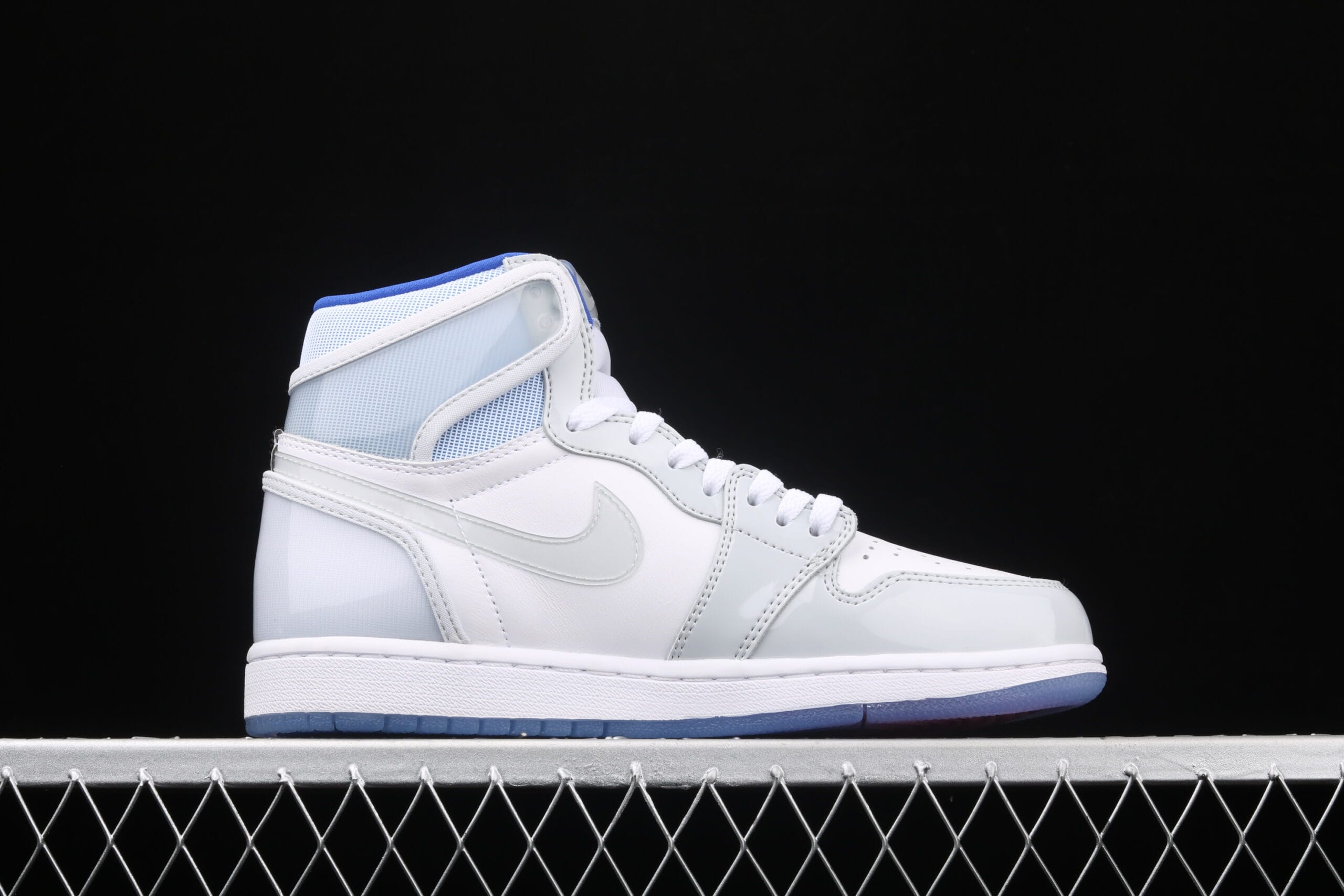 Jordan 1 Retro High, Zoom White Racer Blue