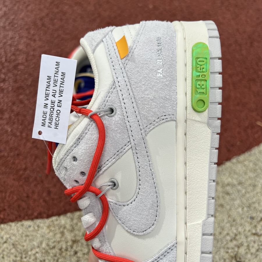 Off White Nike Dunk Lot 13