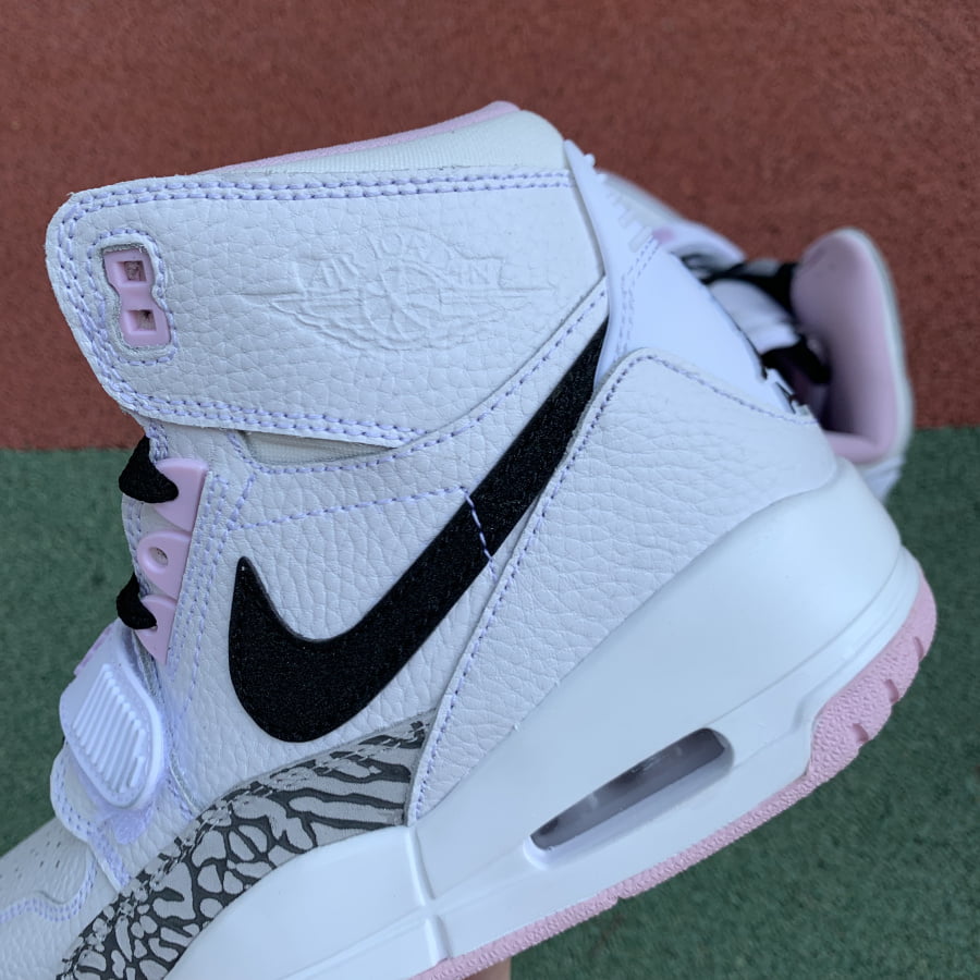 Air Jordan Legacy 312 White Black Pink Foam