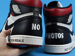 Jordan 1 Retro High “Not for Resale” Varsity Red