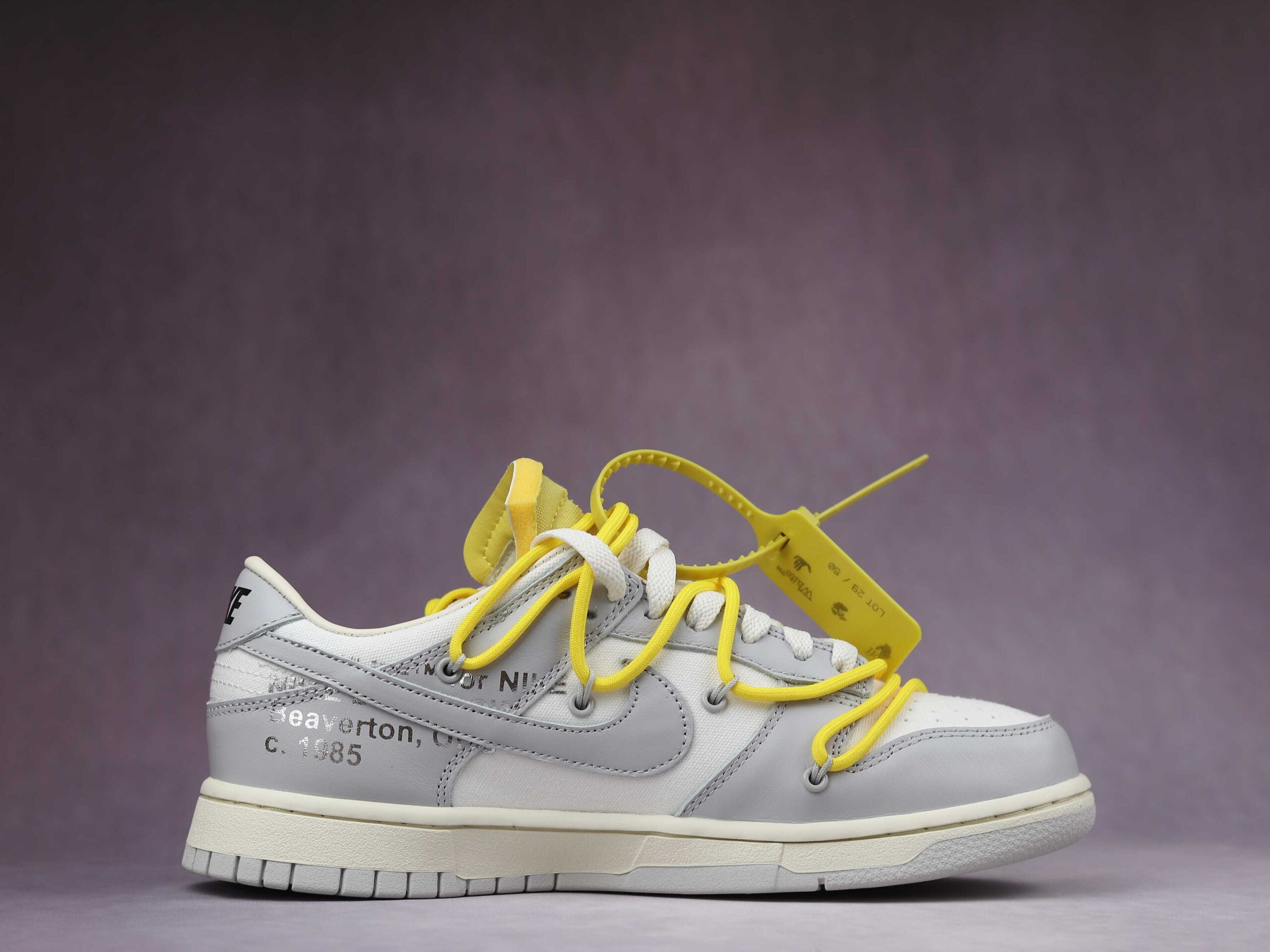 Off White Nike Dunk Low Lot 29