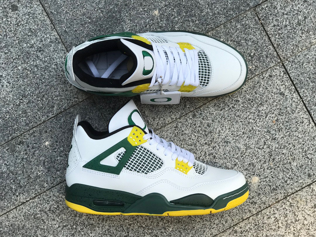 Jordan 4 Retro Oregon Ducks Duckman