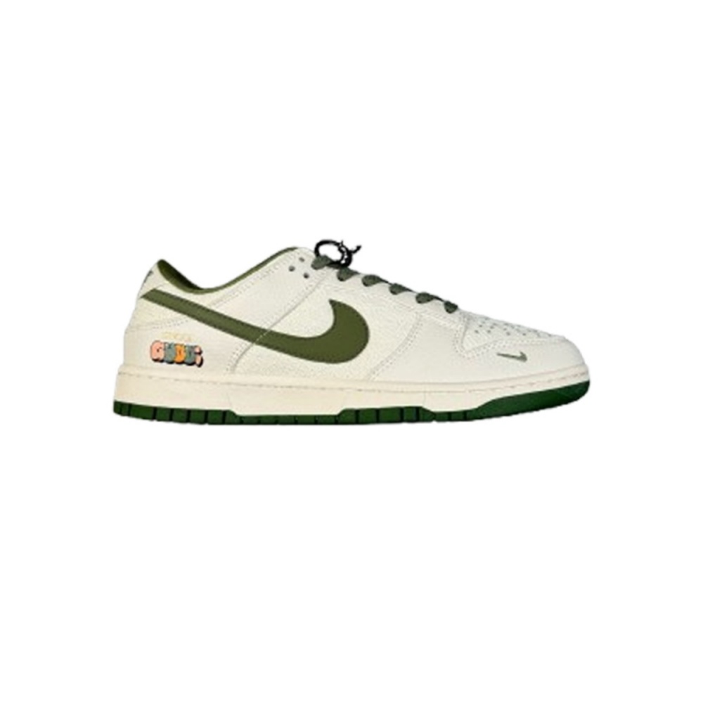 Gucci Nike Dunk Low Green White Sneakers – GCC202