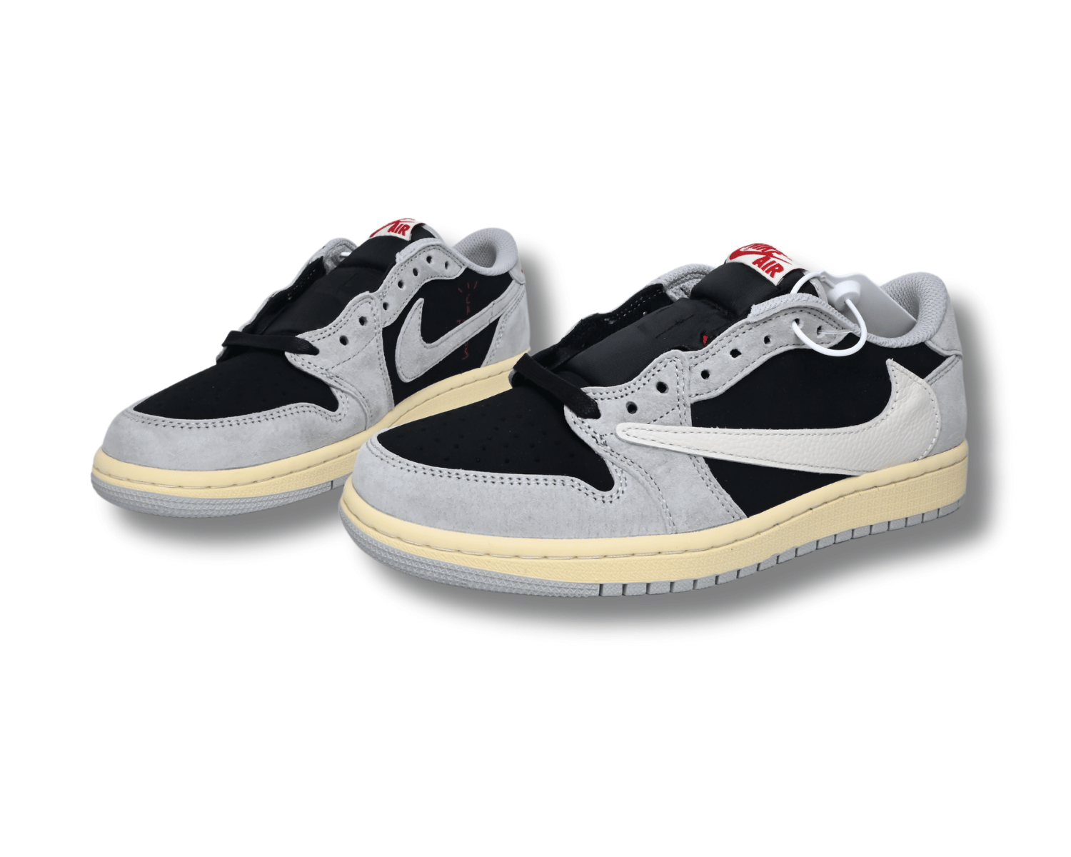Travis Scott x Air Jordan 1 Low Smoke Grey-Black