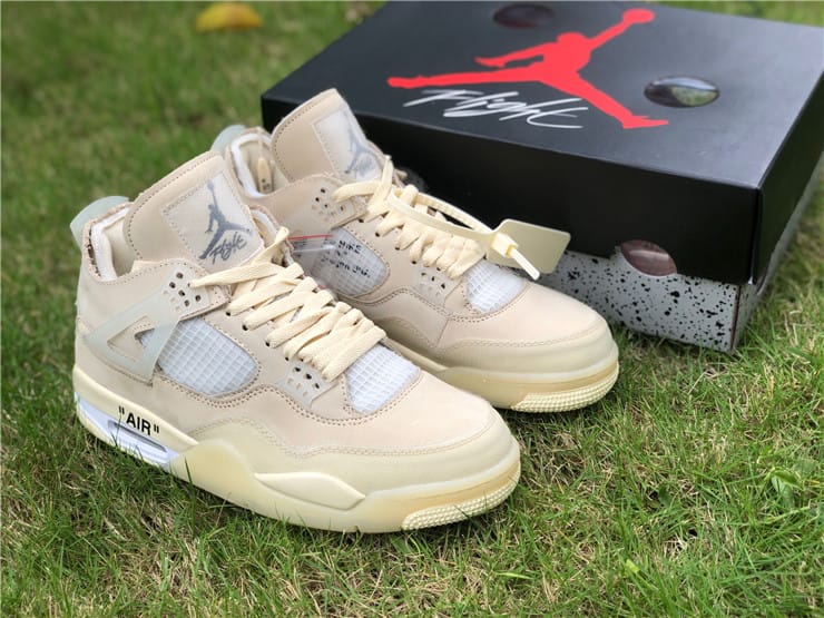 Air Jordan 4 Retro Off-White Sail