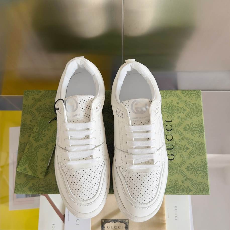 Gucci Basket White Sneakers – GCC221