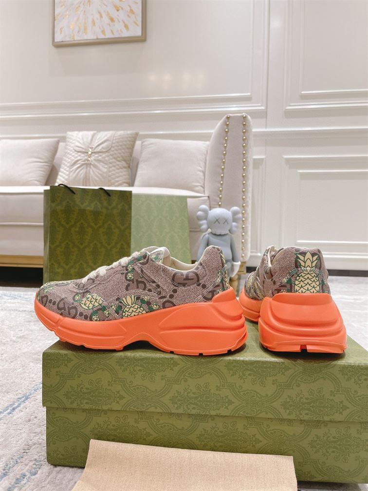 GUCCI PINEAPPLE MEN’S RHYTON SNEAKER – GCC107