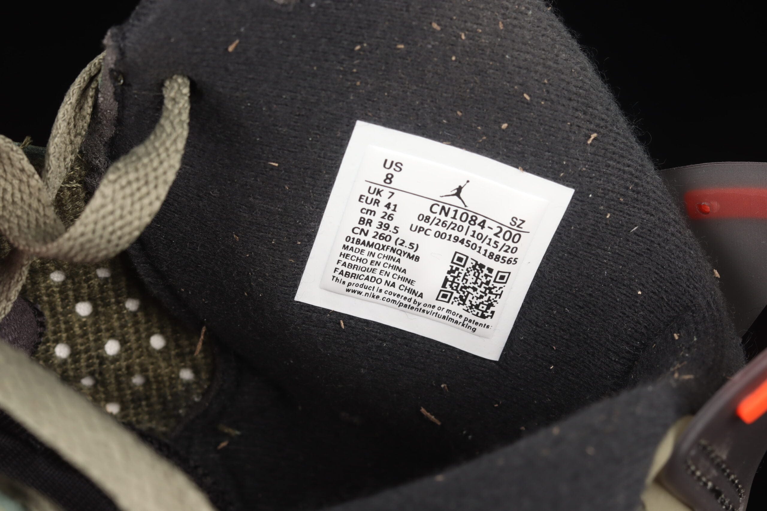 Jordan 6 Retro Travis Scott Olive