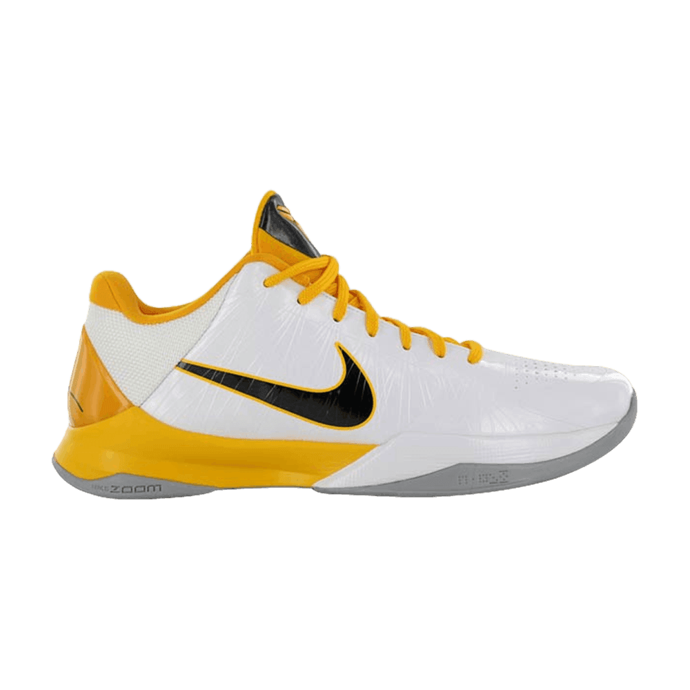 The Nike Zoom Kobe 5 White Del Sol