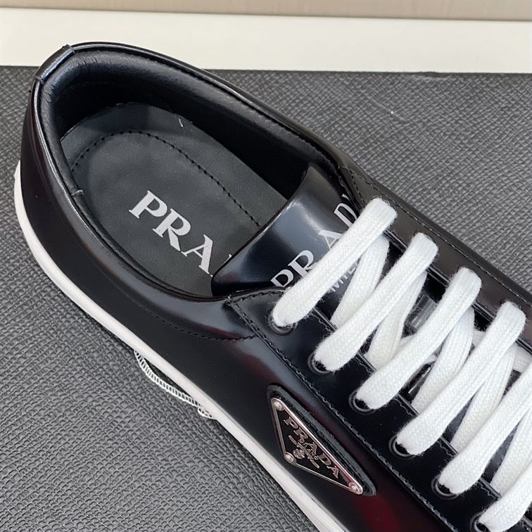 PRADA BRUSHED LEATHER SNEAKERS – PRS015