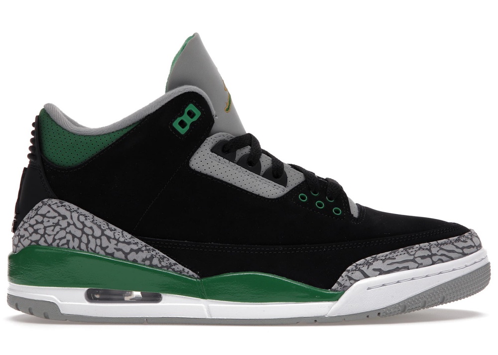 Air Jordan 3 Retro Pine Green