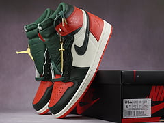 Air Jordan 1 Retro High OG SoleFly ‘Art Basel Sail’