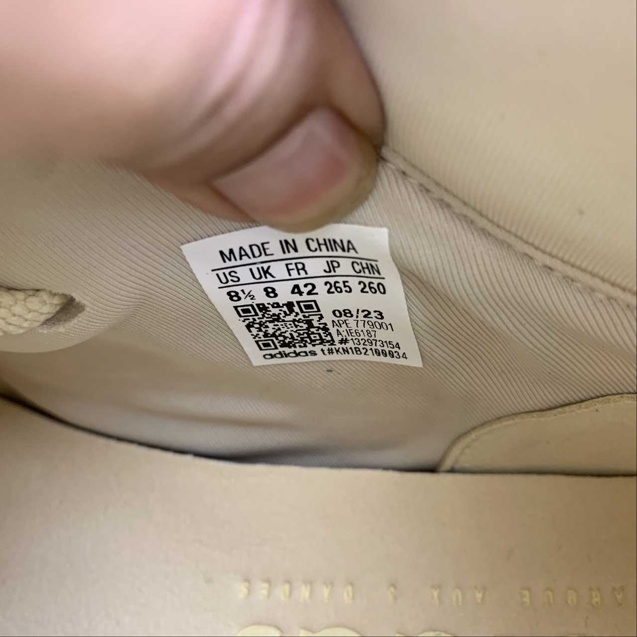 Fear Of God X Adidas Basketball Cream