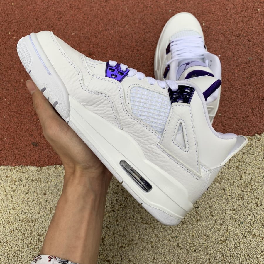 Air Jordan 4 Retro Metallic Purple
