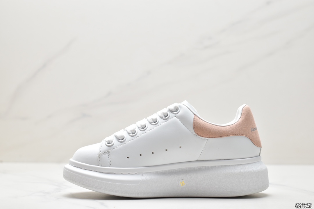 ALEXANDER MCQUEEN OVERSIZED LEATHER SNEAKERS