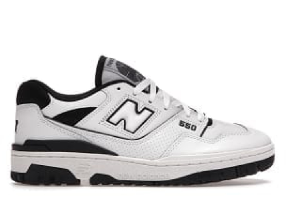 New Balance 550, White Red Black