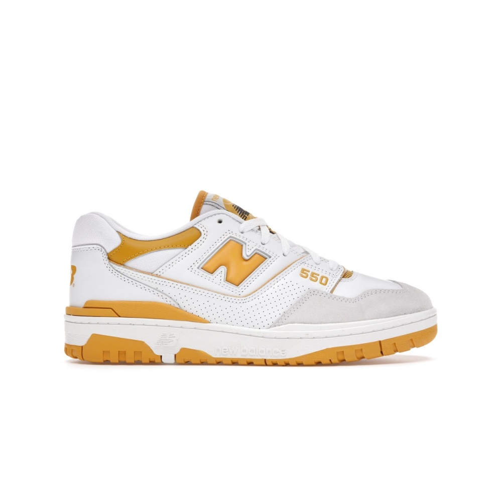 New Balance 550, Sea Salt Varsity Gold